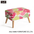 First touch living room modern fabric ottoman stool in european style AM-5012